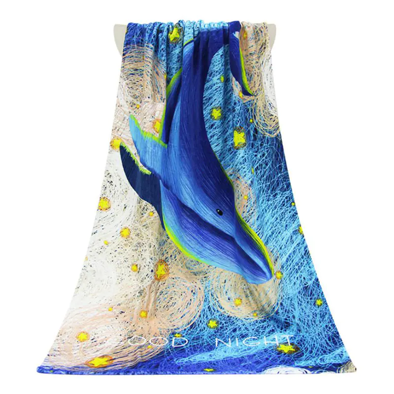 What are the advantages of Cotton Digital Printed Beach Towel’s digital printing technology?