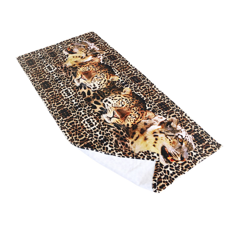 Pure Cotton Printed Bath Towel