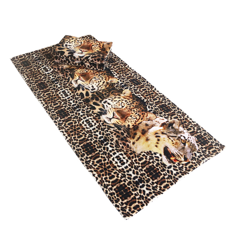 Pure Cotton Printed Bath Towel