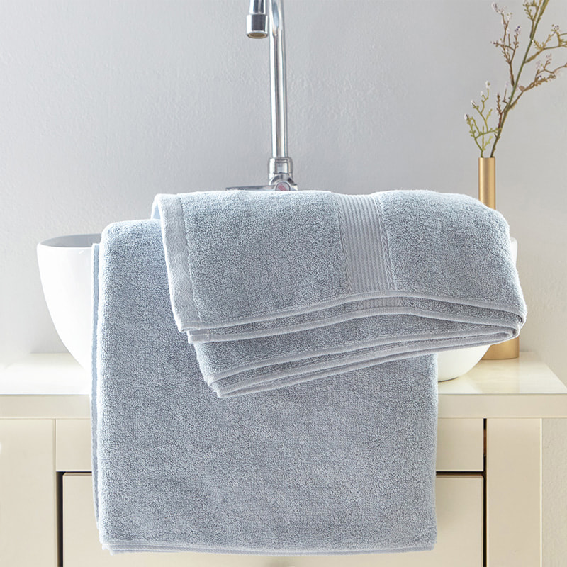 Cotton Terry Bath Towel Set