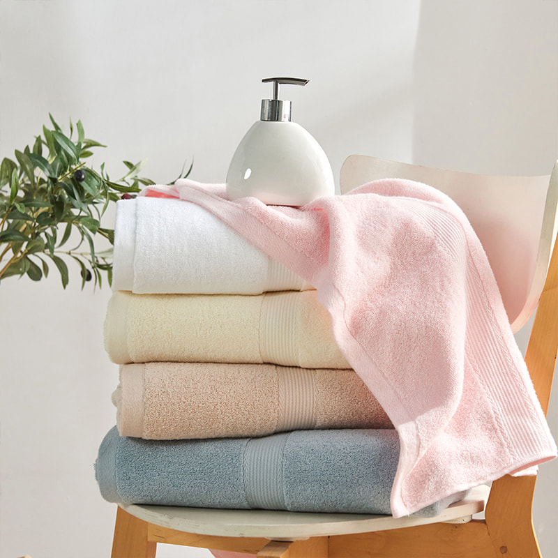 Cotton Terry Bath Towel Set