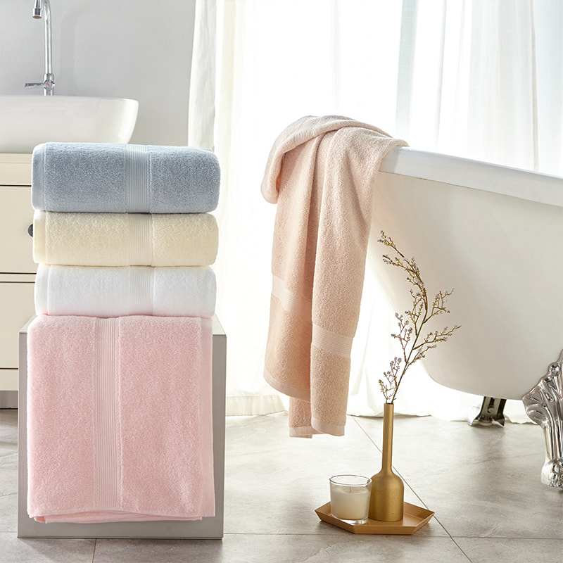 Cotton Terry Bath Towel Set