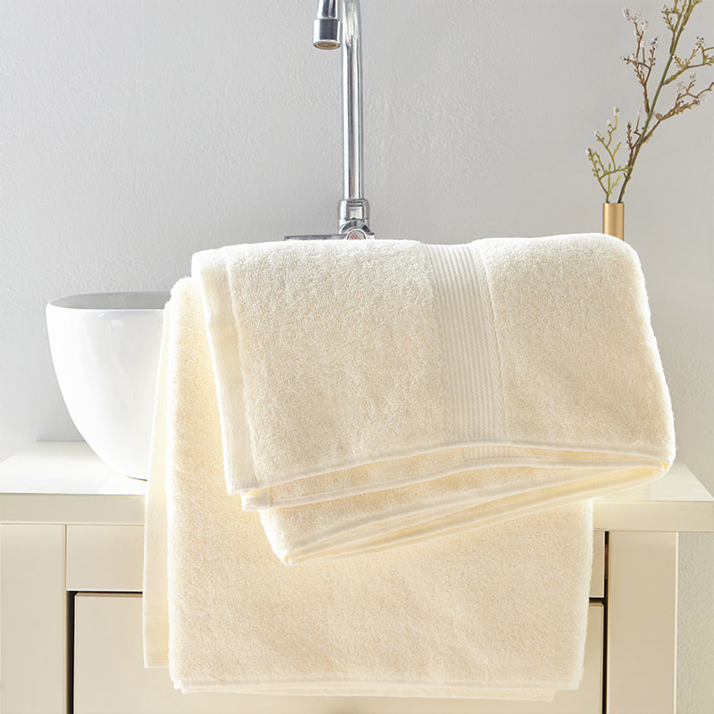 Cotton Terry Bath Towel Set