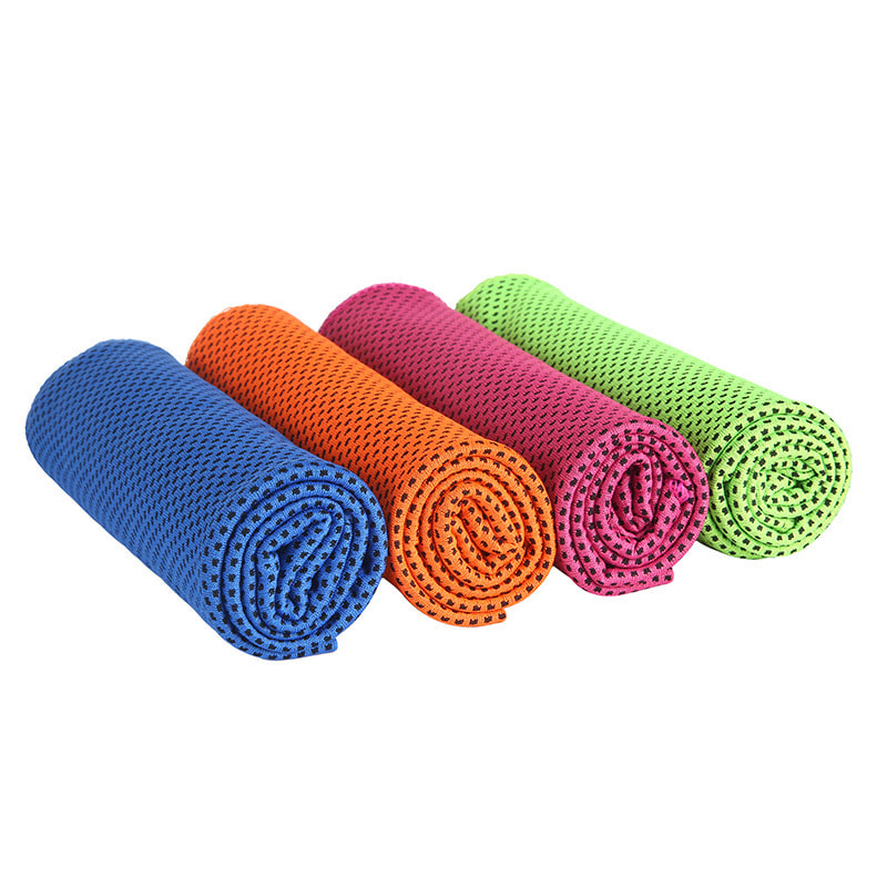 Polyester Solid Color Cooling Towel