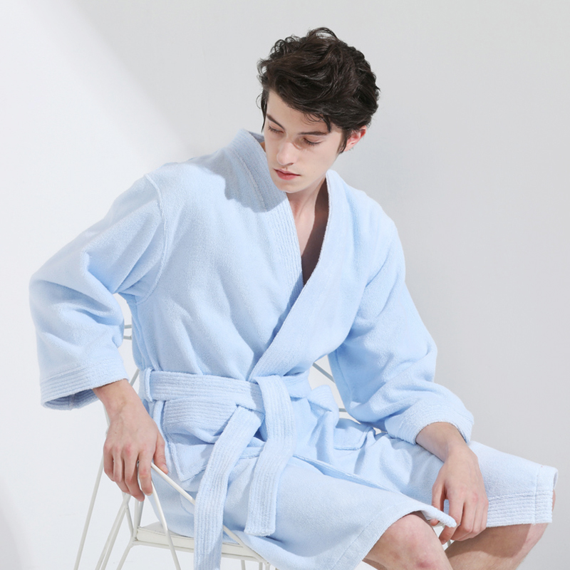 Plain Cotton Robes For Woman And Man