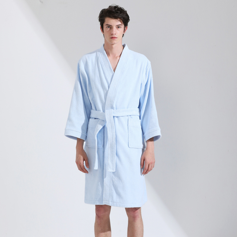 Plain Cotton Robes For Woman And Man