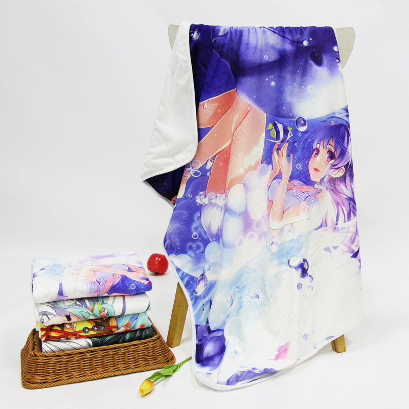 Custom Crystal Velvet Sublimation Printed Blankets