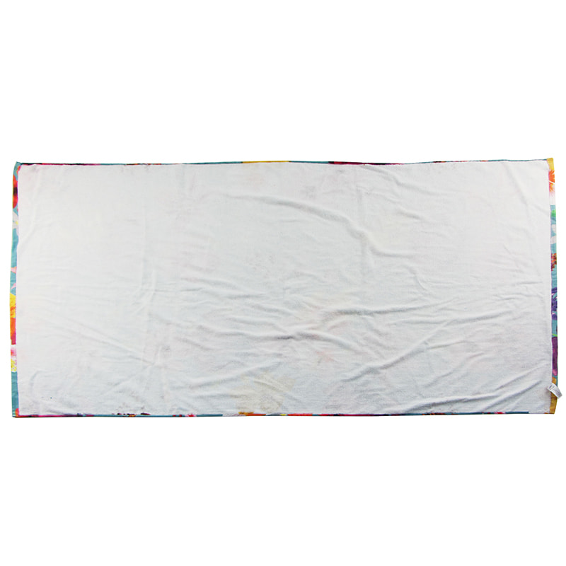 Oversized Custom Reactive Printing Bath Towel