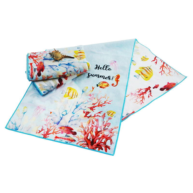 Soft Cotton Printed Face Towels