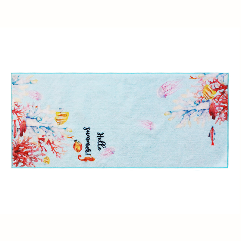 Soft Cotton Printed Face Towels