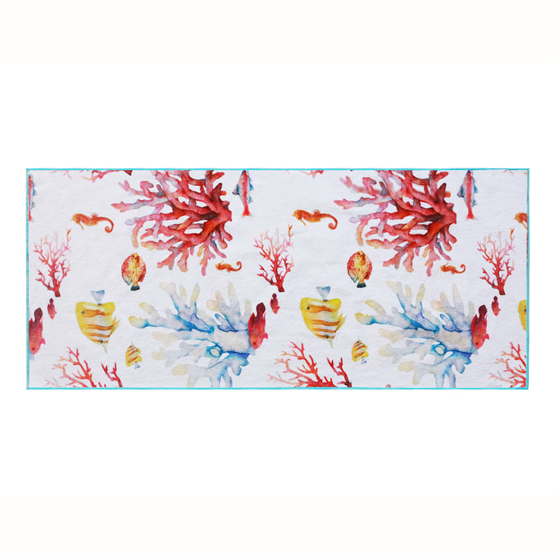 Soft Cotton Printed Face Towels