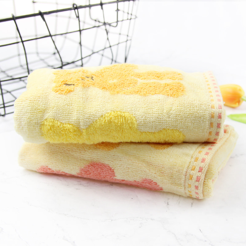 Cotton Jacquard Face Towel For Kids