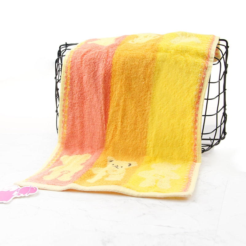 Cotton Jacquard Face Towel For Kids