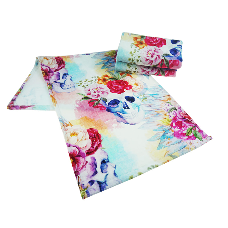 Cotton Digital Printed Face Towel