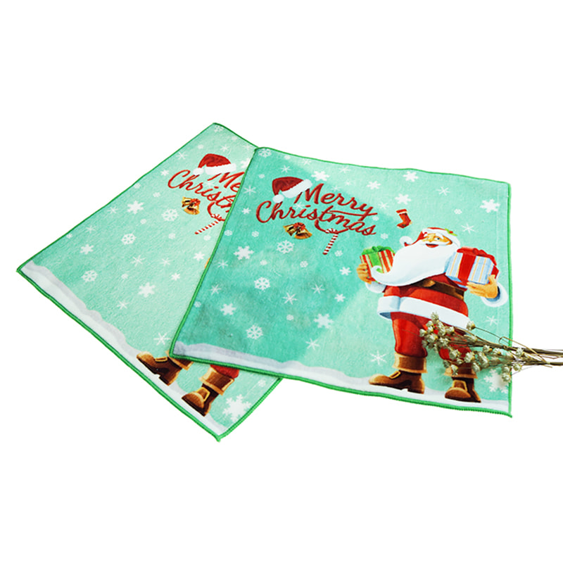 Custom Christmas Printed Hand Towel